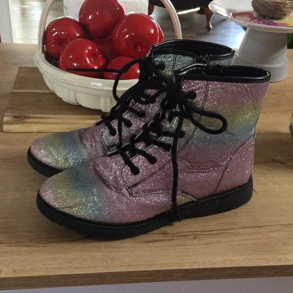 Other - Children’s place rainbow sparkle boots size 6